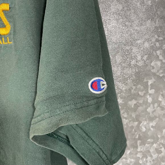 Vintage Seattle Sonics Champion Embroidered Green T-Shirt - Size XXL - Retro NBA - Picture 4 of 7